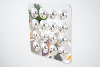 Groot Acryl Spiegelpaneel Met 16 Koepels - 490 mm