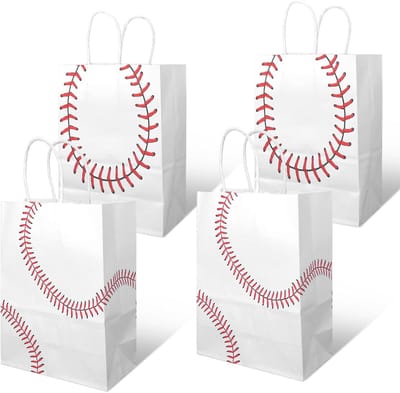 16 Honkbal Goodiebags - Sportthema Evenementengeschenktas - Verjaardagsdecoraties - Feestbenodigdheden