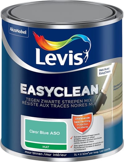 Levis - Easyclean Tegen Zwarte Strepen Mix - Clear Blue A50 - Mengverf - 1 L