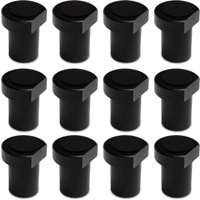 12 Stuks Aluminium Bench Hooks voor 20mm Dog Hole, Robuuste Werkbank Klemmen, Positioneringshulp voor Houtbewerking, Frezen en Schuren