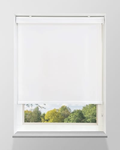 Rolgordijn Lichtdoorlatend - Wit - 40x175cm - Full Colour - Met Cassette