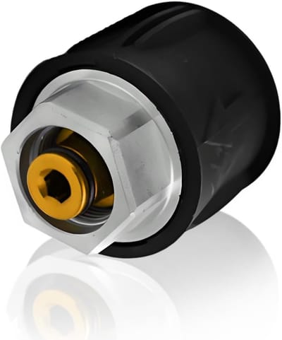 Hogedrukreiniger Adapter met Snelle Koppeling en Slangconnector voor Karcher en Nilfisk Apparaten, Geschikt voor Aluminium en Messing Verbindingen