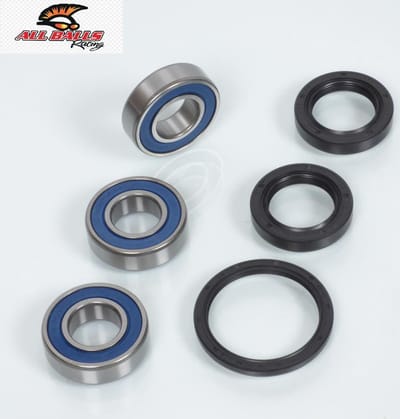 alle kogels wiellager voor motor honda 500 cr 1984-1986 25-1115 / 6004-2rs 20x42x12 ar nieuw