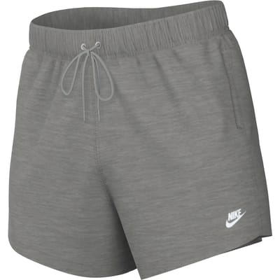 Korte broek met labelstitching en elastische band