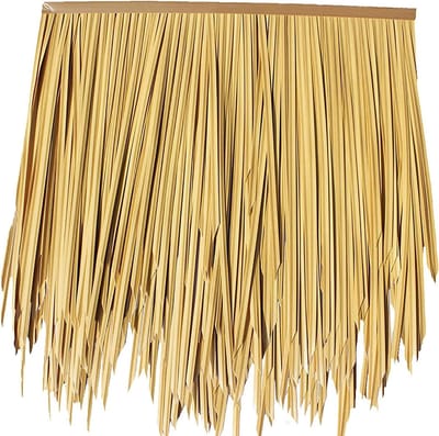 Kunstmatige Riet Rol - Palapa Dakbedekking - Tuin Decoratie - Brandveilig Weerbestendig - 50 cm Breed - Natuurlijk