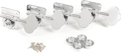 Fender Pure Vintage ’70s Bass Tuning Machines – Set van 4 Stemmechanieken voor Basgitaar