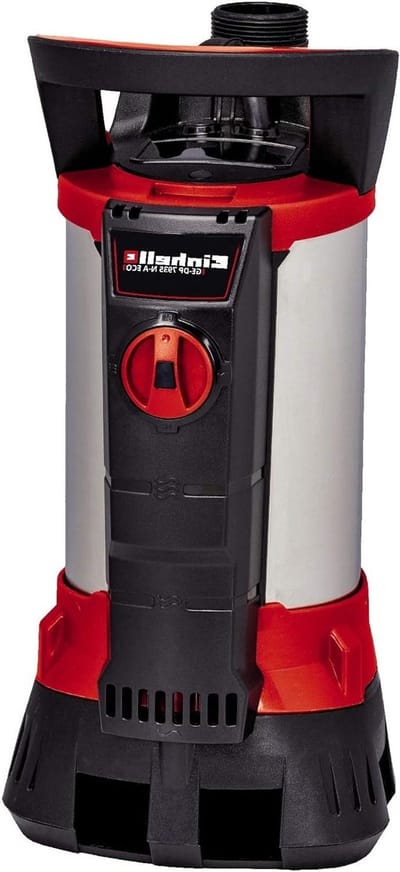 Vuilwaterpomp - Dompelpomp - Kelder Leegpompen - Aqua-Sensor Technologie - 19000 L/u - Aluminium Zwart Rood