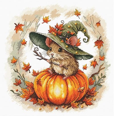 Borduurpakket AVA Stitch - Little Wizard - Kleine Tovenaar - P153