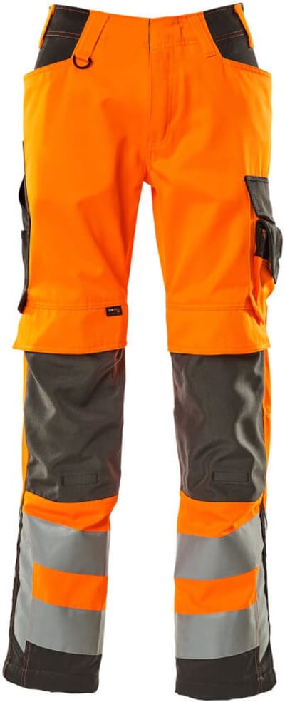 Mascot Safe Supreme Broek met kniezakken 15579-860 - hi-vis oranje/donkerantraciet - C46 - 76