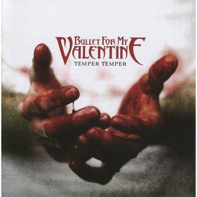 CD BULLET FOR MY VALENTINE - Temper Temper 88765438622 RCA 2013 Europa Rock Gebruikt brown