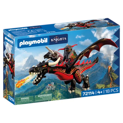 PLAYMOBIL 72114 Zwarte draak Bouwsets