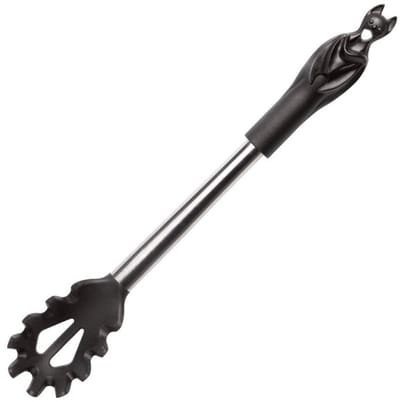 Alchemy - Black Bat Pasta Spoon Lepel - Zwart