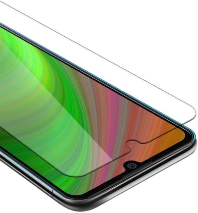 Cadorabo Screenprotector geschikt voor ZTE Blade A5 2020 - Pantser film Beschermende film in KRISTALHELDER Geharde (Tempered) display beschermglas in 9H hardheid met 3D Touch