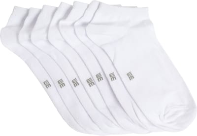 WE Fashion Heren sneakersokken, 7-pack