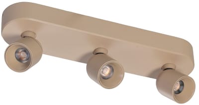 ETH Dennis Spot ovaal 3L 8W Dimbaar 2700K 380x90x110cm Zand
