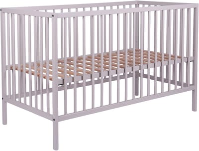 Europe Baby Ledikant - Solid Beech - 60 x 120 cm - Oatmeal