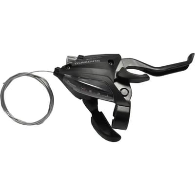 Schakel-/remhendel (voor rechts) 7-speed Shimano ST-EF500 - 2 vingers - zwart