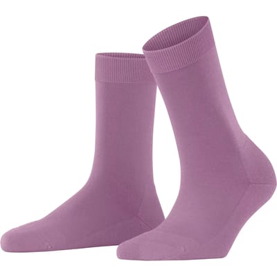 FALKE ClimaWool eenkleurig wol lyocell sokken dames roze - maat 37-38