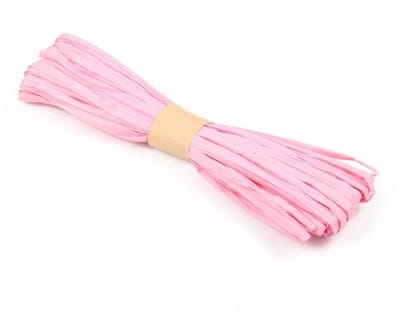 Dailygoods- Raffiabast Natuurlijke Bast - 20 Meter - 2 Bundels - Knutselmateriaal - Decoratie - Biologisch Afbreekbaar - Knutselband