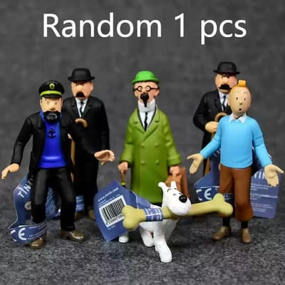 Authentieke Anime DingDing Hond Kapitein Handgemaakt Model Poppetje Bureau Ornament Speelgoed Fan Verzameling Cadeau Verjaardagscadeau voor Kinderen