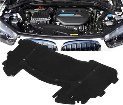 Motorkap Isolatie - Warmte Demper - Motor Beschermen - Brandvertragend Materiaal - 40.64 cm - Zwart