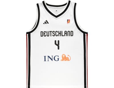 Adidas Dbb Duitsland Lô 4 Shirt Home 2026 Kids Wit