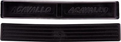 Acavallo Kinkettingbeschermer Acavallosoft gel Black | Zwart | Hoofdstel accessoires paard