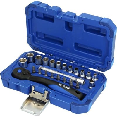 Brilliant Tools BT020023 BT020023 Dopsleutelset Metrisch 1/4 (6,3 mm)