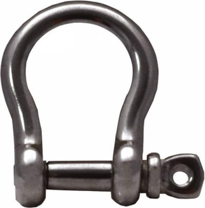 Harp-Sluiting KLUSWIJS. 5 mm. Doorsnee. RVS-A2.