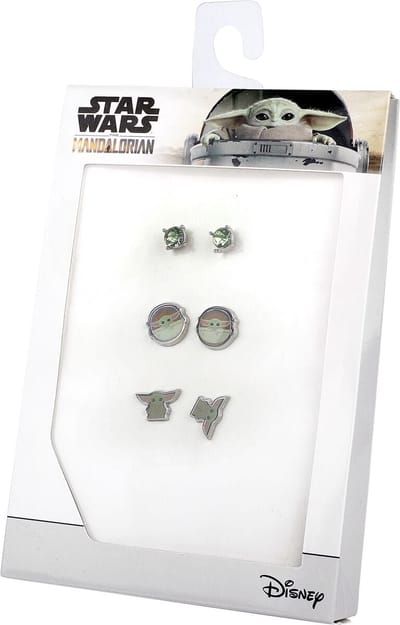 Star Wars The Mandalorian - Grogu Unisex Oorbellenset - groen - Standard
