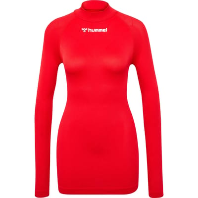 T-shirt met lange mouwen en een rookkleurige hals. Hummel Comfort 2.0