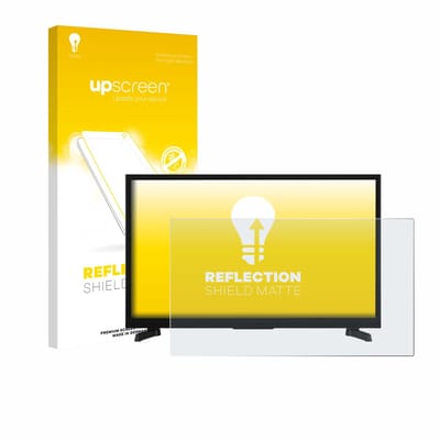 upscreen - Screenprotector voor JVC LT-24VRH3555 - Folie Beschermfolie anti glare matte