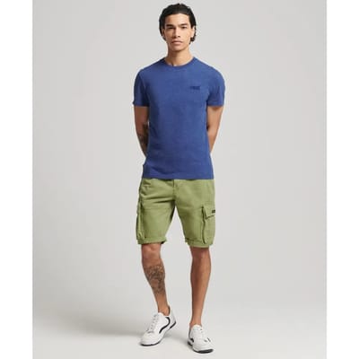 Superdry - Classic T-Shirt Donkerblauw Navy - Heren - Maat S - Modern-fit