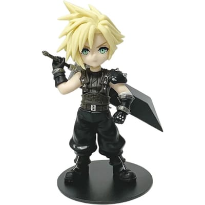 Anime 11-12cm Cloud Strife Tifa Lockhart Aerith Gainsborough Zack·Fair Figuur Model PVC Speelgoed Bureau Collectie Accessoires Cadeau