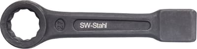 SW-Stahl 00264L Messing knokkelsleutel, twaalfkant, 36 mm