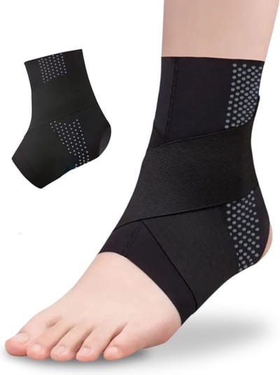 U Fit One 2 Stuks Enkelbrace - Enkel Bandage - Ankle brace - Ankle Straps - Voet brace - Enkel Brace - Enkelsteun - Enkelondersteuning - Maat L