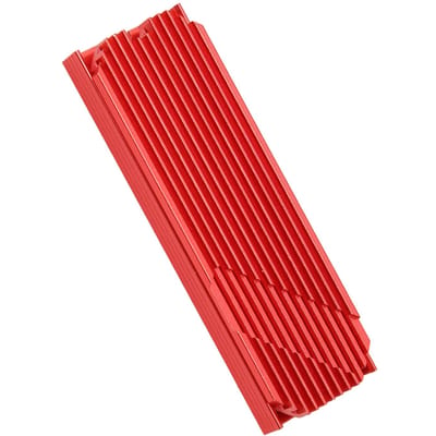 M.2 NVMe Heatsink Aluminiumlegering Siliconen Thermische Pad SSD Heatsink met Schroeven Schroevendraaier voor rood