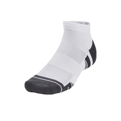 Under Armour Performance Tech Sokken voor volwassenen (pak van 3) (Wit)
