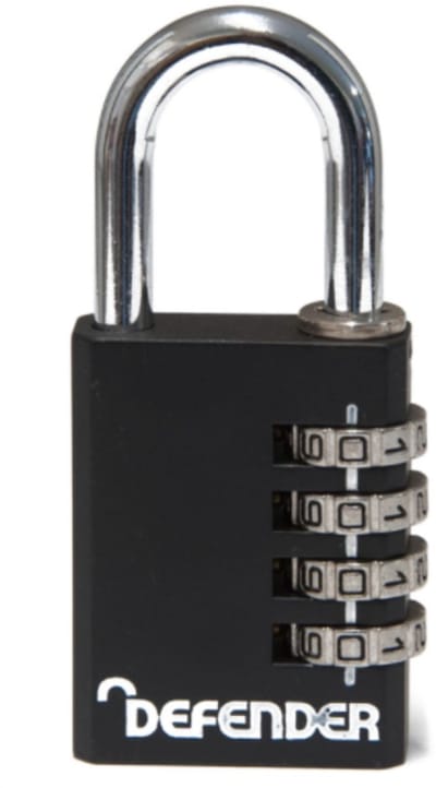 Kofferslot - Hangslot - Cijferslot - Reisslot - 40 mm - Defender DFCOMBI40
