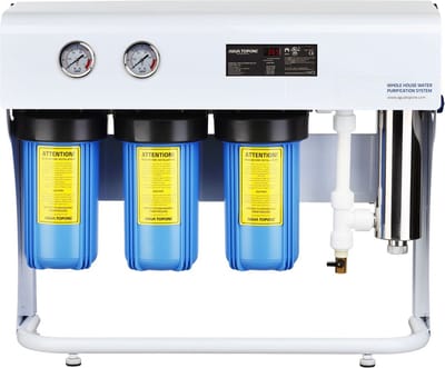 VHW-104S Waterzuiveringsinstallatie met UV desinfectie op standaard - schoon water in het hele huis!