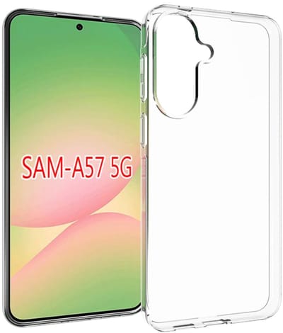 MobyDefend Hoesje - Geschikt voor Samsung Galaxy A57 - Transparante TPU Backcover - Volledig Doorzichtig