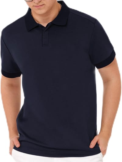 Func Factory mannen Polo Niel donkerblauw maat S