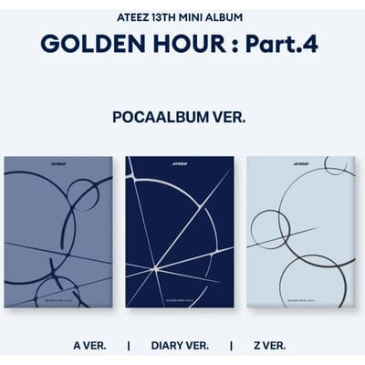 ATEEZ - [GOUDEN UUR : DEEL.4] 13e Mini Album POCAALBUM Set