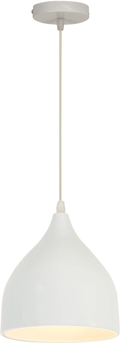Hanglamp Modern Slaapkamer Plafondverlichting E27 Kroonluchter voor Keuken Eetkamer Cafe Wit