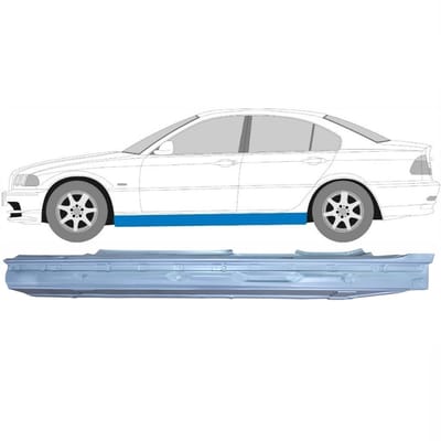 Volledige dorpel voor BMW 3 E46 1998-2006 / Links