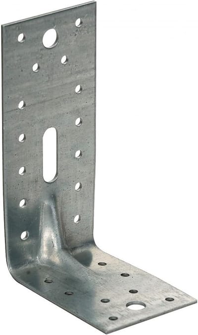 Verstevigd Hoekprofiel - Stalen Versterking - Dakconstructie Versterken - Centrale Versteviging - 150 x 90 mm - Grijs
