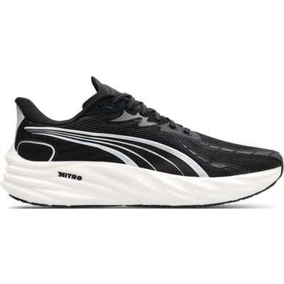 Puma Velocity Nitro Sneakers Heren - Zwart - Maat 40.5 - Mesh/Synthetisch