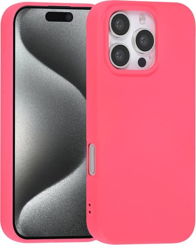 TUNIQ telefoonhoesje voor Apple iPhone 16 Pro - Backcover - Roze