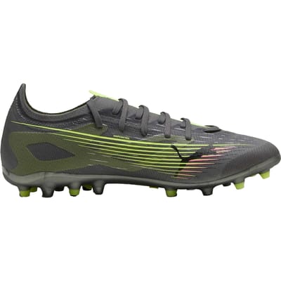 Puma Heren Ultra 5 Match Stevige Grond Voetbalschoenen (Gematteerd Zilver)