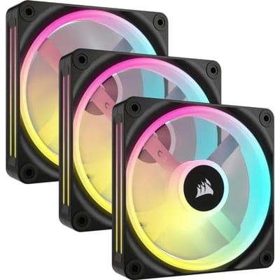 Corsair Air CO-9051002-WW koelsysteem voor computers computer behuizing ventilator 12 cm zwart 3 stuk(s)